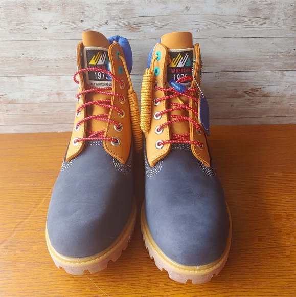 TIMBERLAND MEN’S PREMIUM WATERPROOF BOOT WHEAT NUB - Picture 4 of 8